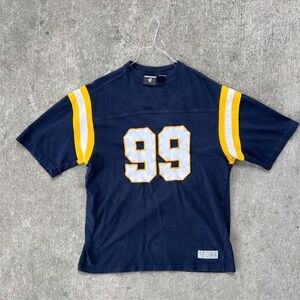 Rocawear Men's Deep Blue V-Neck Sweater